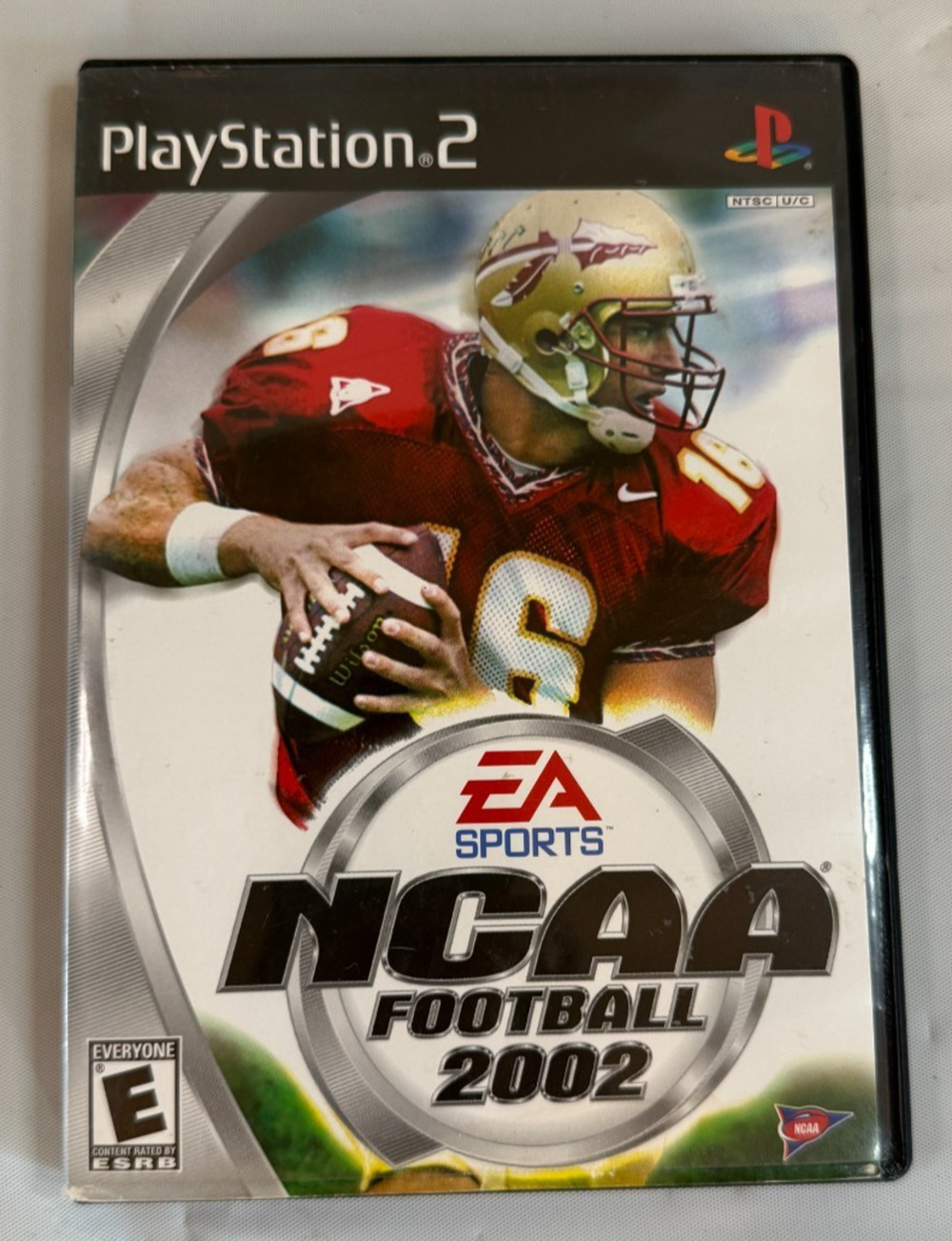 NCAA Football 2002 Sony PlayStation 2 PS2 Complete CIB Manual EA Sports Untested